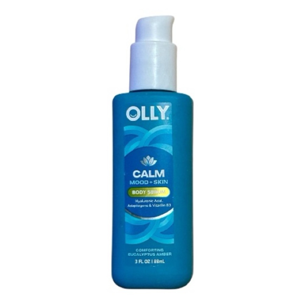 OLLY Calm Body Lotion-Serum with Hyaluronic Acid, Adaptogens & Vitamin B3